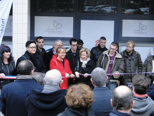 Inauguration école de la proximité