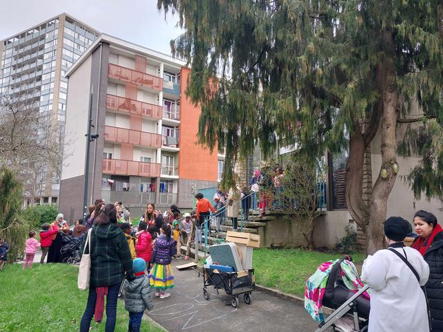 Carnaval avec les habitants 