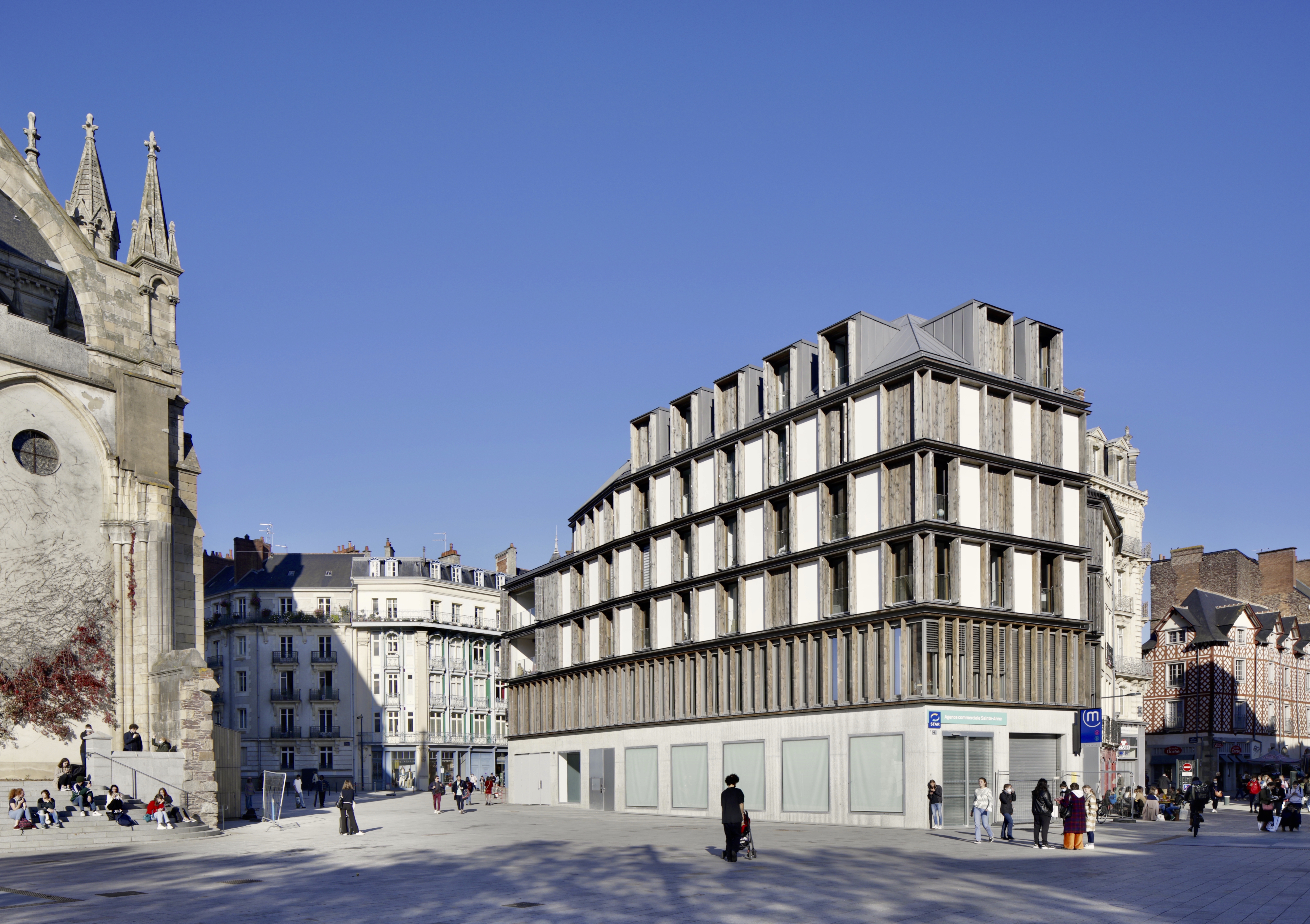 Programme Les Malouins - Barré Lambot Architecture - crédits photos : Philippe Ruault