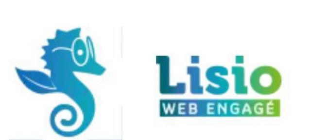 Logo Lisio avec hippocampe