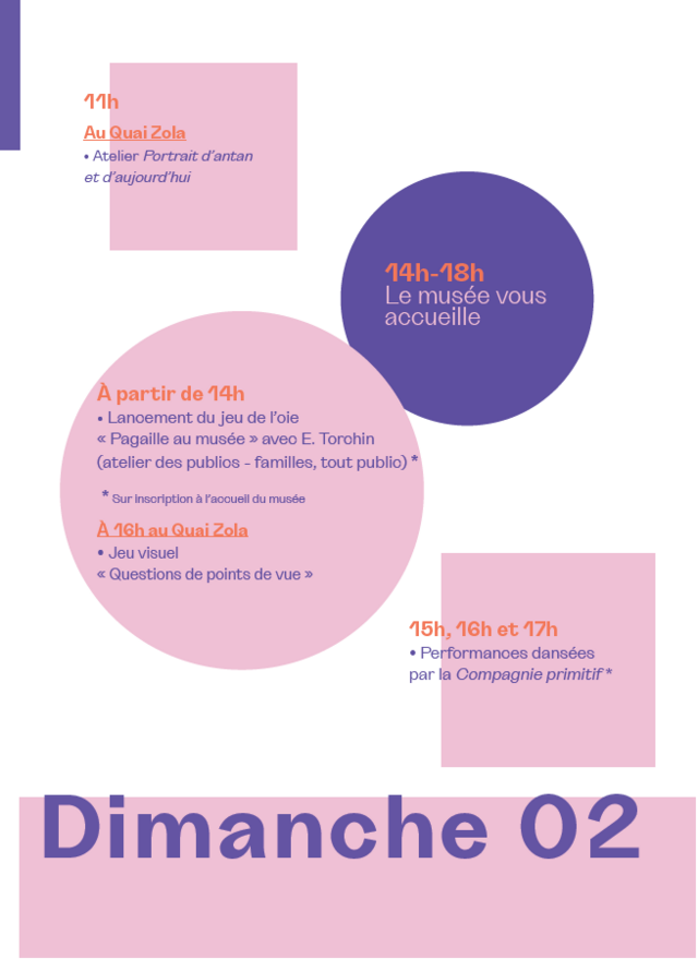 Programme du week-end inaugural
